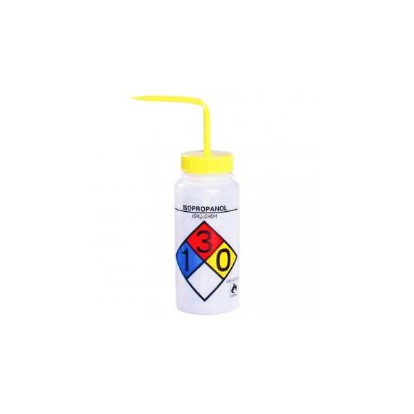 Bel-Art Safety Wash Bottles, Isopropanol, 4/PK 249154 - main